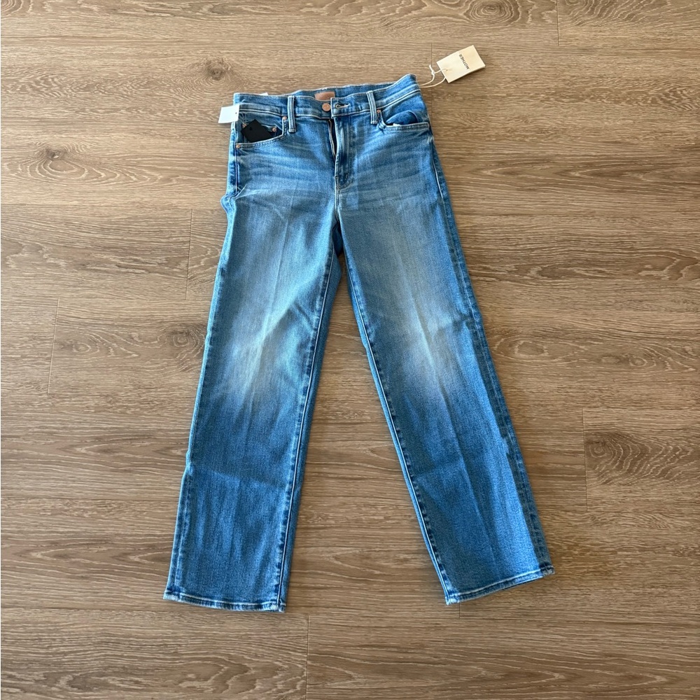 NWT Mother Jeans - The Mid Rise Rambler Zip Ankle
